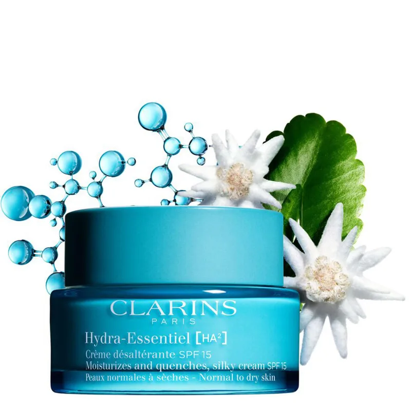 Dagcrème Face Hydra-Essentiel Moisturizing Day Cream von Clarins – Produktfoto 4 von 4