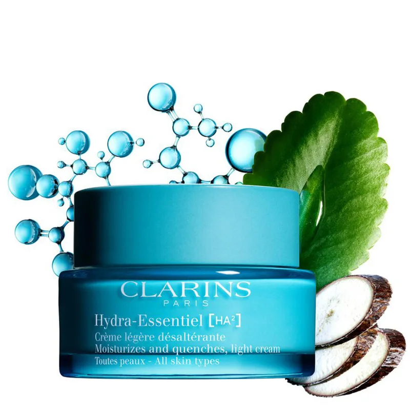 Dagcrème Face Hydra-Essentiel Moisturizing Light Cream de Clarins – photo du produit 4 sur 4