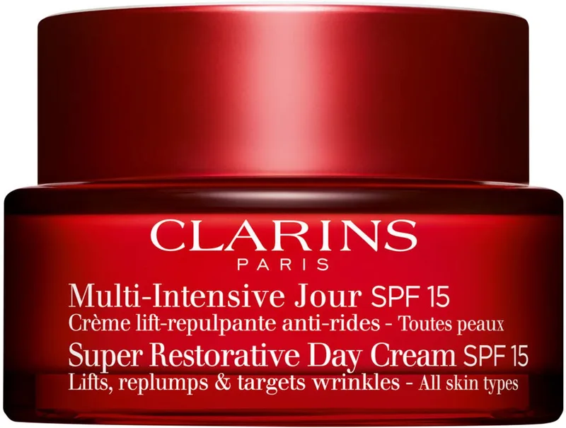 Dagcrème Face Super Restorative Day Cream SPF15 de Clarins – photo du produit