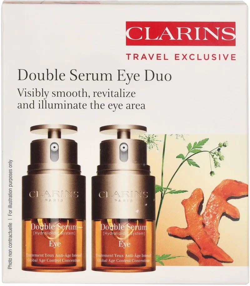 Double Serum Eye - 2x20ml von Clarins in 40 ml – Produktfoto