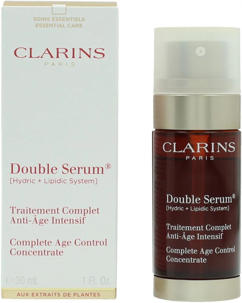 Double Serum Hydric + Lipidic Serum fra Clarins i 30 ml – produktbillede