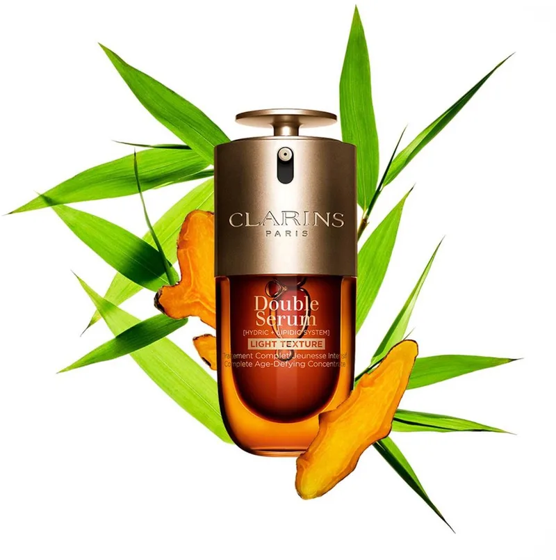 Double Serum Light Texture, Vrouwen, Universele huid de Clarins en 30 ml – photo du produit