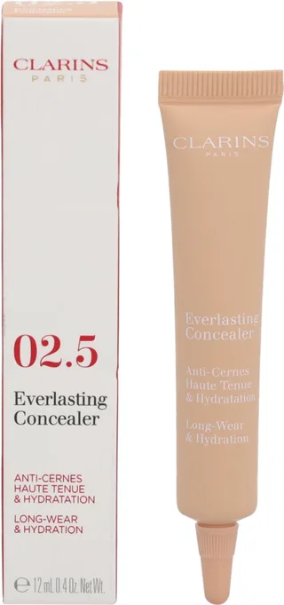 Everlasting Concealer - 02.5 Medium - 12 ml von Clarins in 02.5 medium – Produktfoto 1 von 2