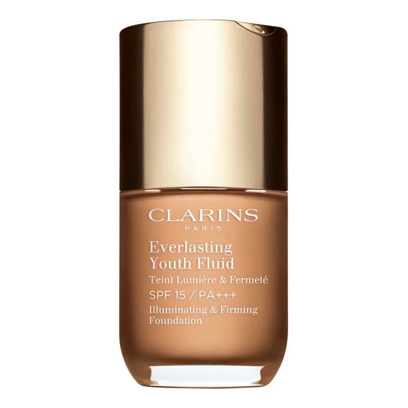 Everlasting Youth Fluid SPF 15 von Clarins in 108.5-Cashew – Produktfoto