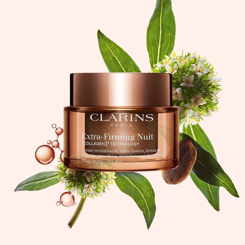 Extra-Firming Night Cream Dry Skin fra Clarins i 50 ml – produktbillede 1 af 5