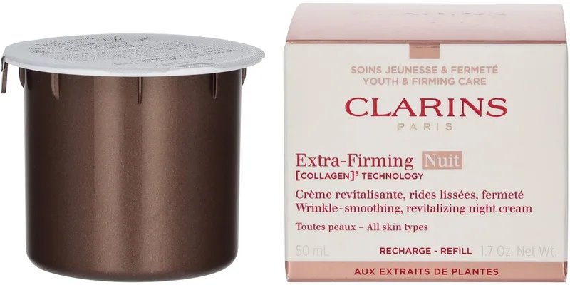 Extra-Firming Night Cream Refill All Skin fra Clarins i 50 ml – produktbillede 1 af 5