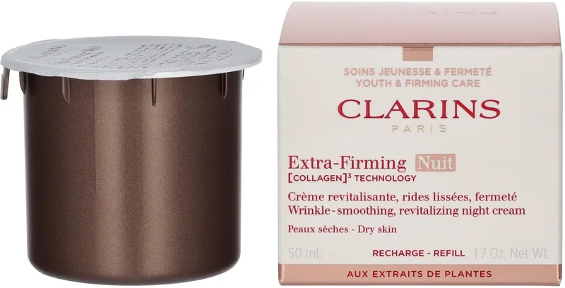 Extra-Firming Night Cream Refill Dry Skin de Clarins en 50 ml – photo du produit 1 sur 5