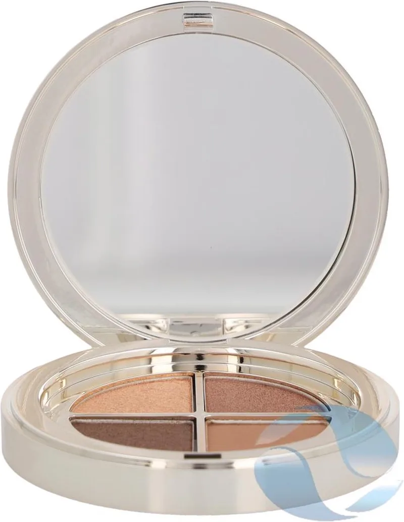 Eye Palette Ombre - Palette 4 Eye Shadow - Oogschaduw - 04 Brown Sugar fra Clarins i Beige – produktbillede