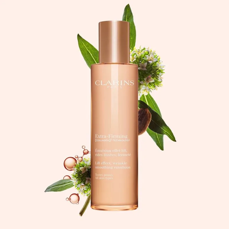 Face Dagcrème Extra-Firming Lift Effect Wrinkle Smoothing Emulsion fra Clarins i 100 ml – produktbillede