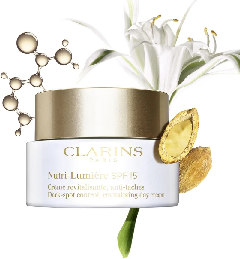 Face Dagcrème Nutri-Lumière SPF15 fra Clarins i 50 ml – produktbillede 1 af 4