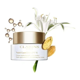 Face Dagcrème Nutri-Lumière SPF15 fra Clarins i 50 ml – produktbillede 3 af 4
