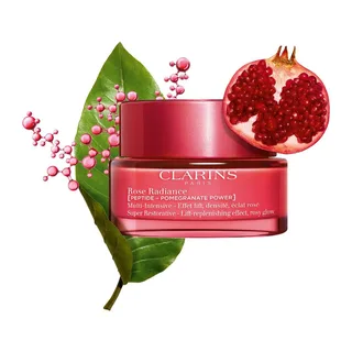 Face Dagcrème Super Restorative Rose Radiance Cream van Clarins in 50 ml – productfoto 3 van 3