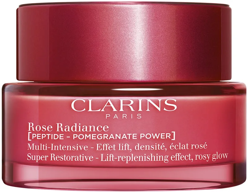 Face Dagcrème Super Restorative Rose Radiance Cream van Clarins in 50 ml – productfoto 1 van 3