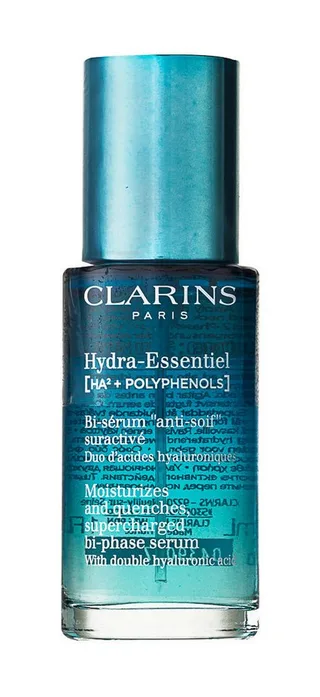 Gesichtspflege Hydra-Essentiel Bi-Sérum Intensif Anti-Soif Gesichtsserum fra Clarins – produktbillede 1 af 3