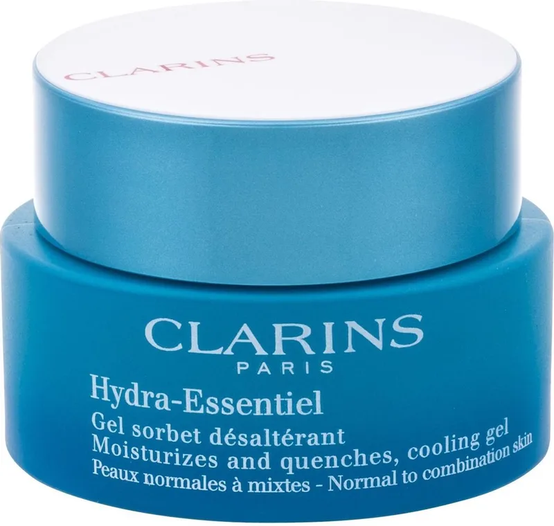 Hydra-Essentiel Cooling Gel Dagcrème Normale/Gecombineerde Huid - gezichtsverzorging fra Clarins i 50 ml – produktbillede