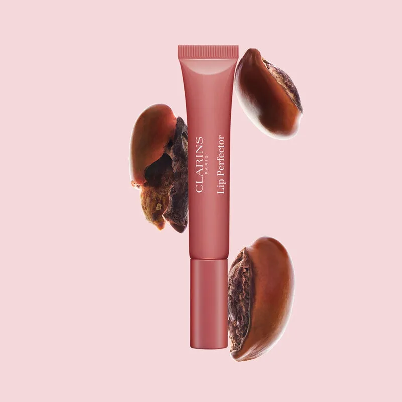 Instant Light Natural Lip Perfector Lipgloss 12 ml by Clarins in 16 intense rosebud – product photo
