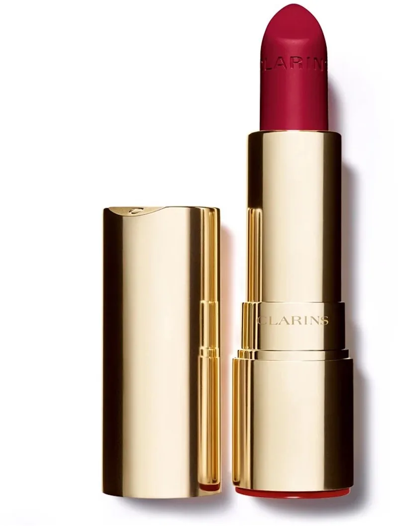 Joli Rouge Velvet Lipstick - Lippenstift fra Clarins i 754V Deep Red – produktbillede