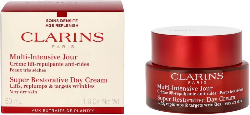Multi-Intensive Jour Dagcrème Zeer Droge Huid - dagcrème voor de zeer droge huid de Clarins en 50 ml – photo du produit