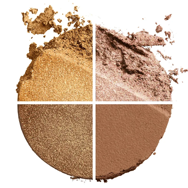 Ombre 4 Couleurs Eyeshadow - Oogschaduw - 07 Bronze Gradation van Clarins in 07 bronze gradation – productfoto 2 van 3