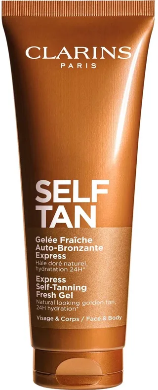 Self Tan Express Self-Tanning Fresh Gel - Face & Body von Clarins in 125 ml – Produktfoto 1 von 3