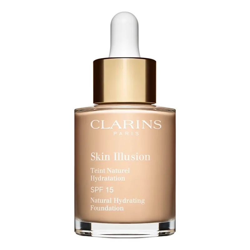 Skin Illusion Teint Naturel Hydratation SPF 15 fra Clarins i 103-Ivory – produktbillede 1 af 2