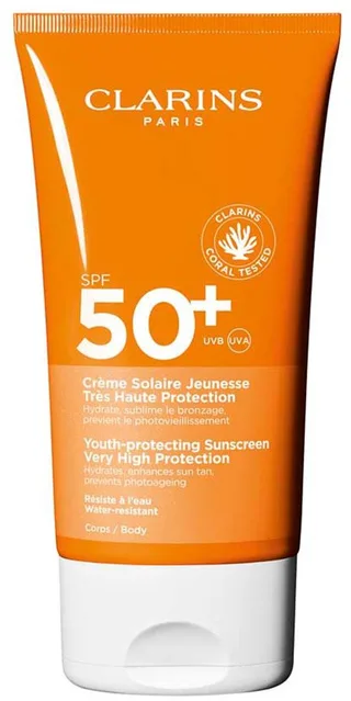 Sun Care Cream Zonnecrème de Clarins en 150 ml – photo du produit 1 sur 3