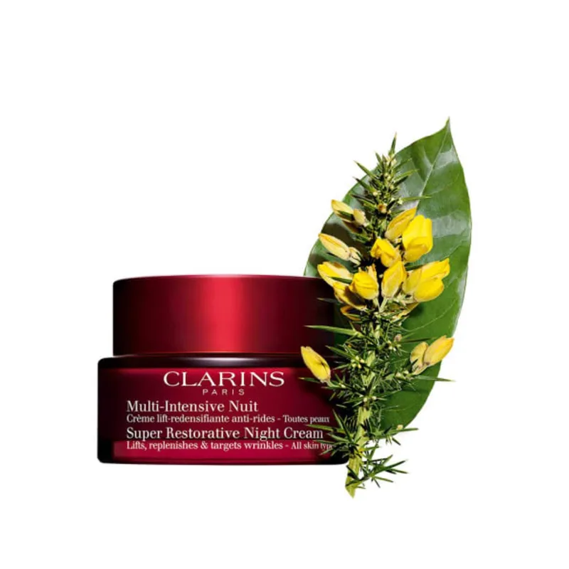 Super Restorative Night Cream All Skin Types van Clarins in 50 ml – productfoto 2 van 2