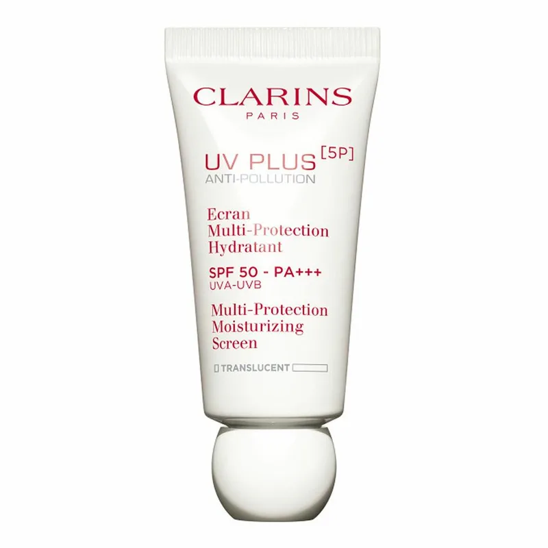 UV Plus Anti Pollution Multi-Protection Moisturizing Screen SPF 50 - Dagcrème by Clarins in Biedt UV PLUS een dagelijkse, 30 ml – product photo 2 of 2