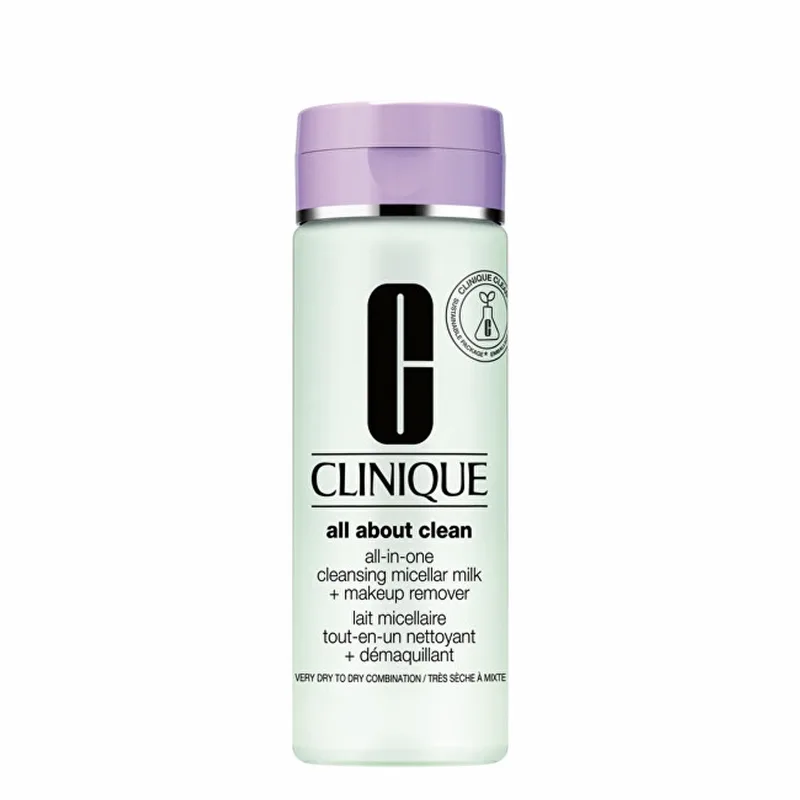 All About Clean All-In-One Cleansing Micellair Milk + MakeUp Remover fra Clinique i 200 ml – produktbillede