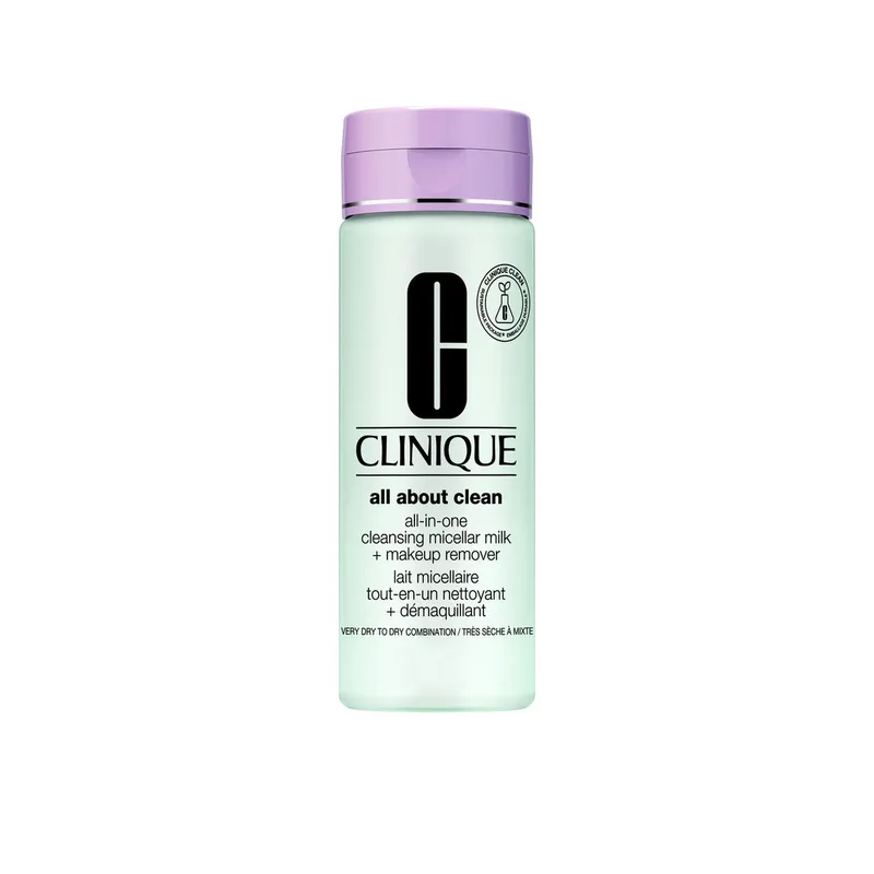 All About Clean All-in-One Cleansing Micellar Milk + Makeup Remover ST 1 & 2 fra Clinique – produktbillede
