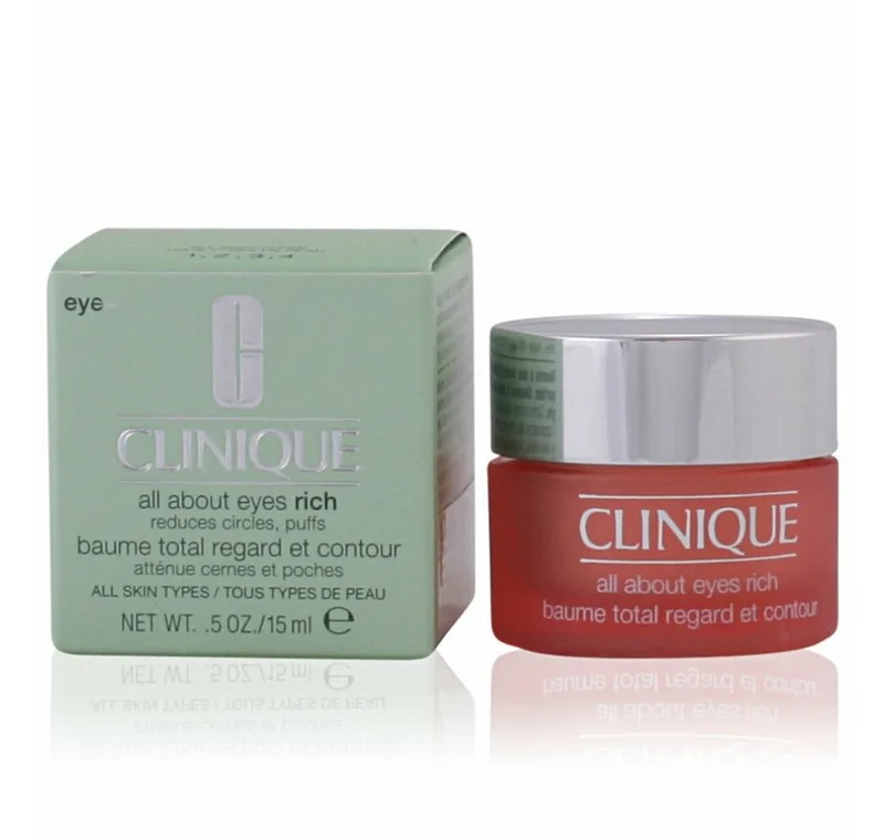 All About Eyes Rich Oogcrème de Clinique en 15 ml – photo du produit 2 sur 3