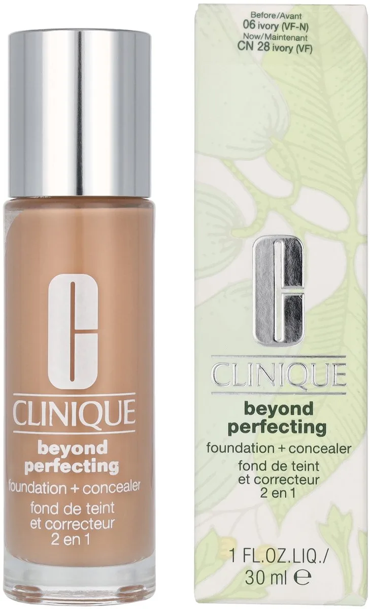 Beyond Perfecting Foundation 30 ml - 06 Ivory van Clinique in 06 Ivory – productfoto
