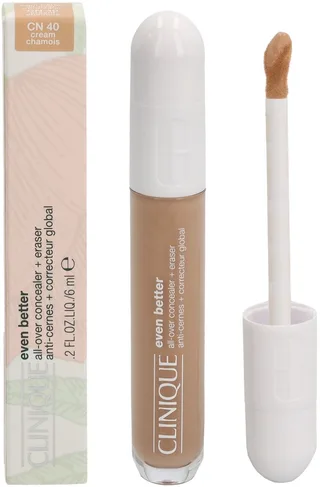 Even Better All-Over Concealer + Eraser Concealer 6 ml - CN 40 Cream Chamois von Clinique in Cn40 cream chamois – Produktfoto 1 von 3