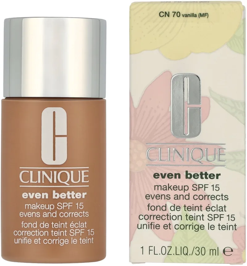 Even Better Foundation SPF 15 - 30 ml van Clinique in CN70 Vanilla – productfoto