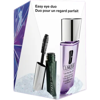 Grab + Go Set C = High Impact Mascara (Black) 3,5 ml + Take The Day Off Makeup Remover Lids, Lashes, Lips 50 ml fra Clinique – produktbillede 1 af 2