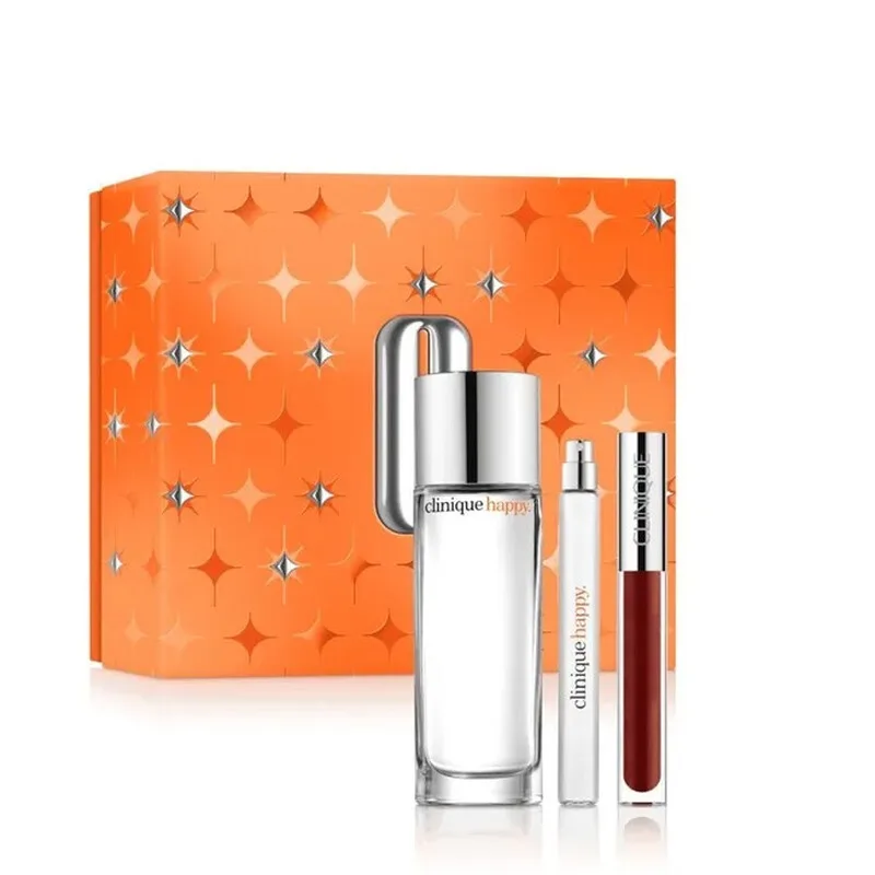Holiday Perfectly Happy Set für Damen Eau de Parfum (3 Stück) fra Clinique i 50 ml – produktbillede