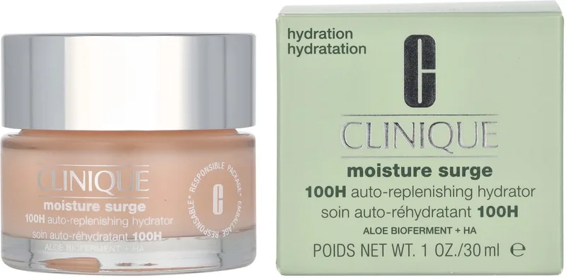 Moisture Surge 100H Auto-Replenishing Hydrator - Dagcrème fra Clinique i 30 ml – produktbillede 1 af 2
