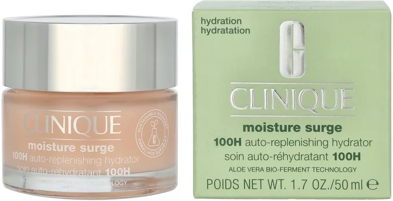 Moisture Surge 100H Auto-Replenishing Hydrator - Dagcrème fra Clinique i 50 ml – produktbillede 1 af 3