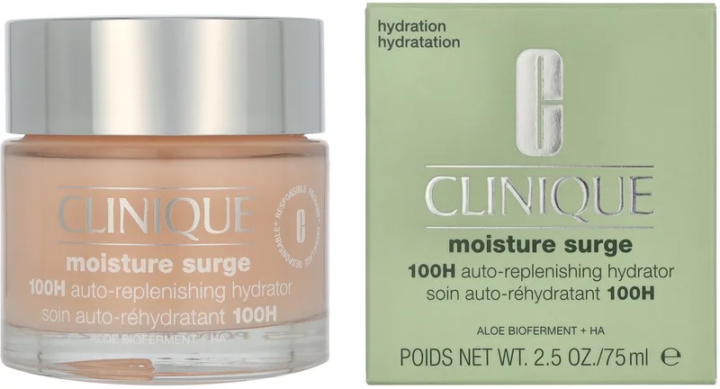 Moisture Surge 100H Hydrator - Auto-Replenishing Dagcrème von Clinique in 75 ml – Produktfoto 1 von 2