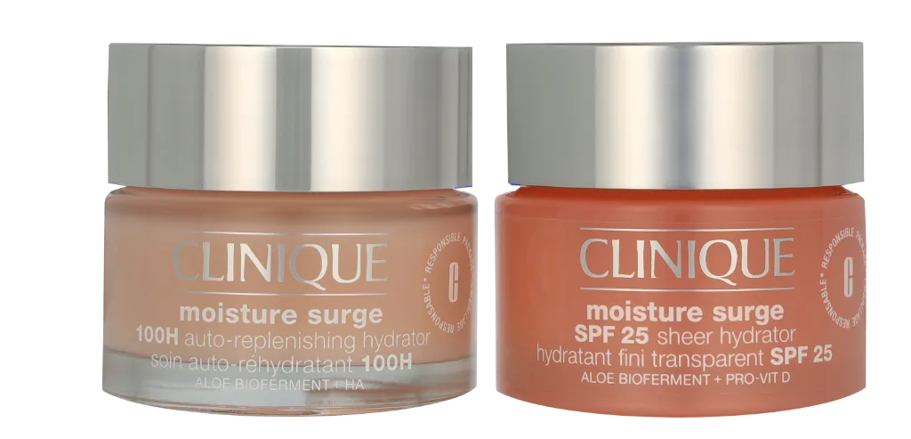 Moisture Surge Facial Care Set Vochtinbrengende crème de Clinique en 100 ml – photo du produit