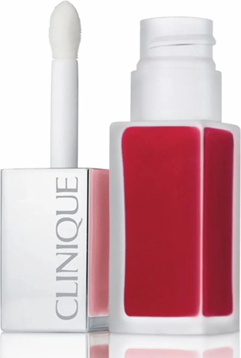 Pop Liquid Matte Lip Colour + Primer Lipgloss - 02 Flame Pop de Clinique en 02 Flame Pop – photo du produit