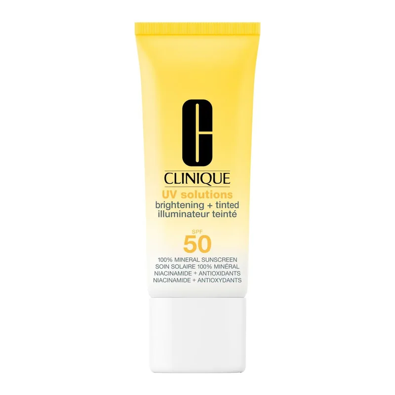 UV Solutions Brightening + Tinted Sunscreen SPF 50 Light van Clinique – productfoto