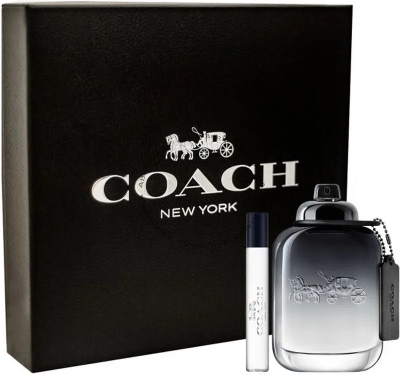 For Men - 60 ml Eau de Toilette + 7.5 ml Travel Spray - Geschenkverpakking - Aanbieding voor mannen - Vaderdag fra Coach – produktbillede