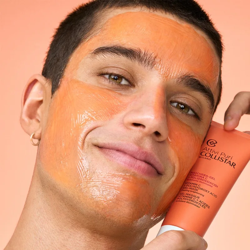 Attivi Puri Vitamin C + Plyhydroxy Acid Gel-Mask fra Collistar i 75 ml – produktbillede