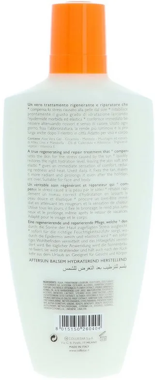 Balm Moisturizing Restructuring - After Sun by Collistar in 400 ml – product photo 2 of 2