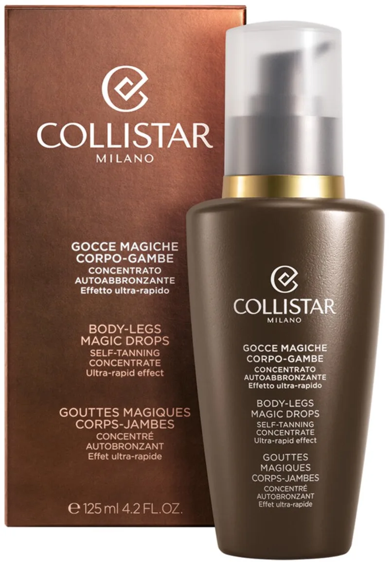 Body-Legs Magic Drops Zelfbruiner fra Collistar i 125 ml – produktbillede