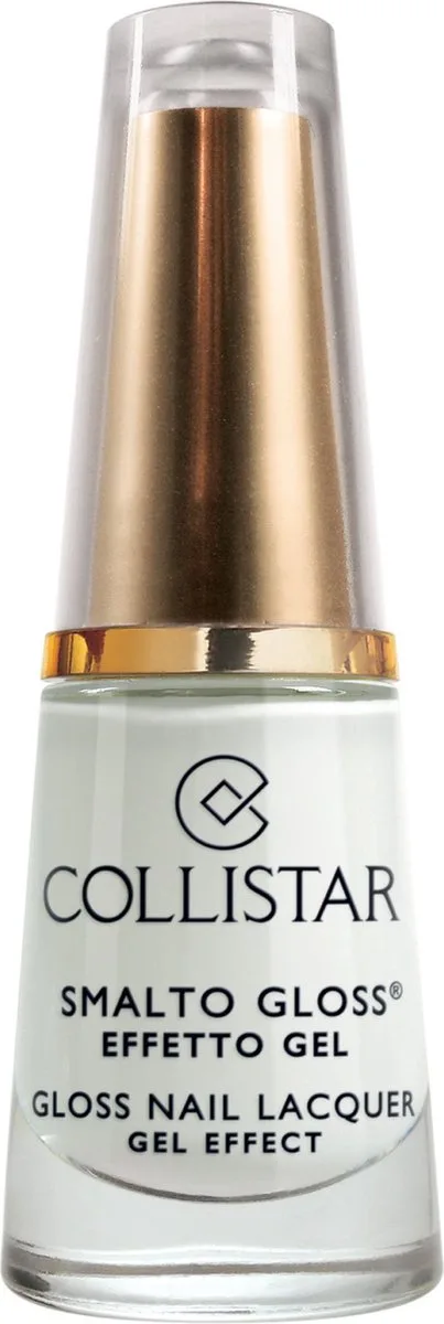 Gloss Nail Lacquer Gel Effect 6 Ml van Collistar in 501 French White – productfoto