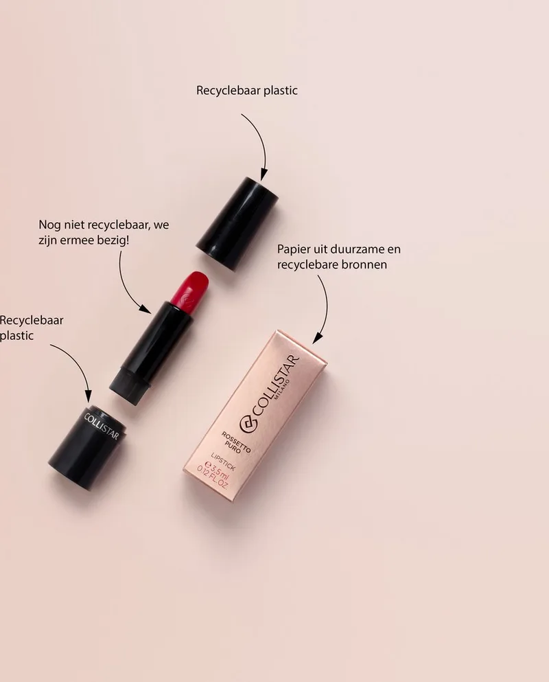 Rossetto Puro Lipstick 40 Mandarino 3,5 ml von Collistar in Beige – Produktfoto