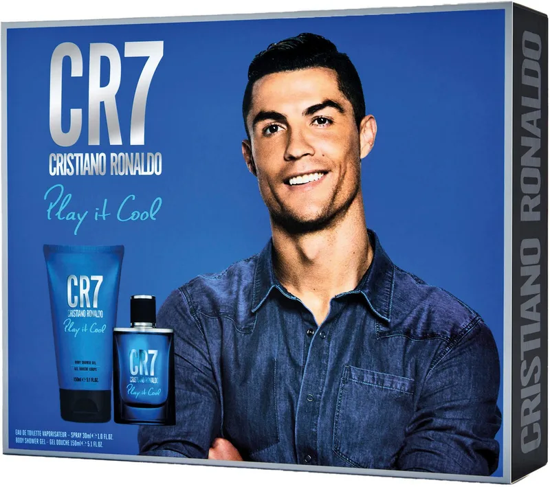 CR 7 Play It Cool Geschenkset Eau de Toilette + Douchegel 1 set fra Cristiano Ronaldo – produktbillede 2 af 2