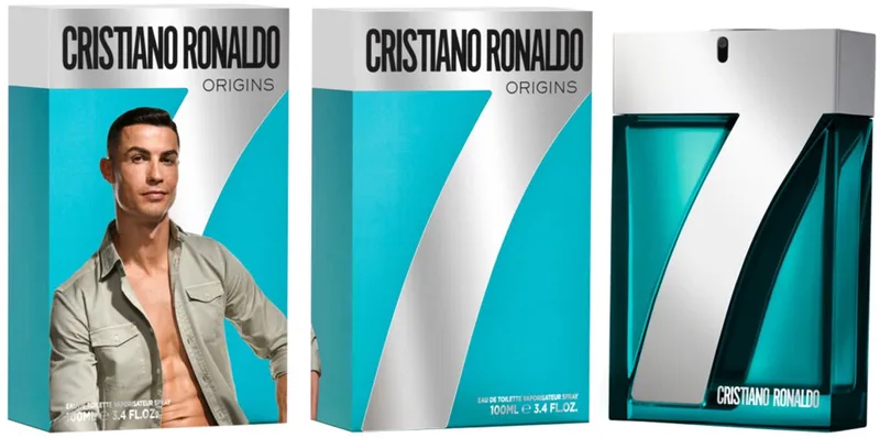 Eau de Toilette Origins von Cristiano Ronaldo in 100 ml – Produktfoto